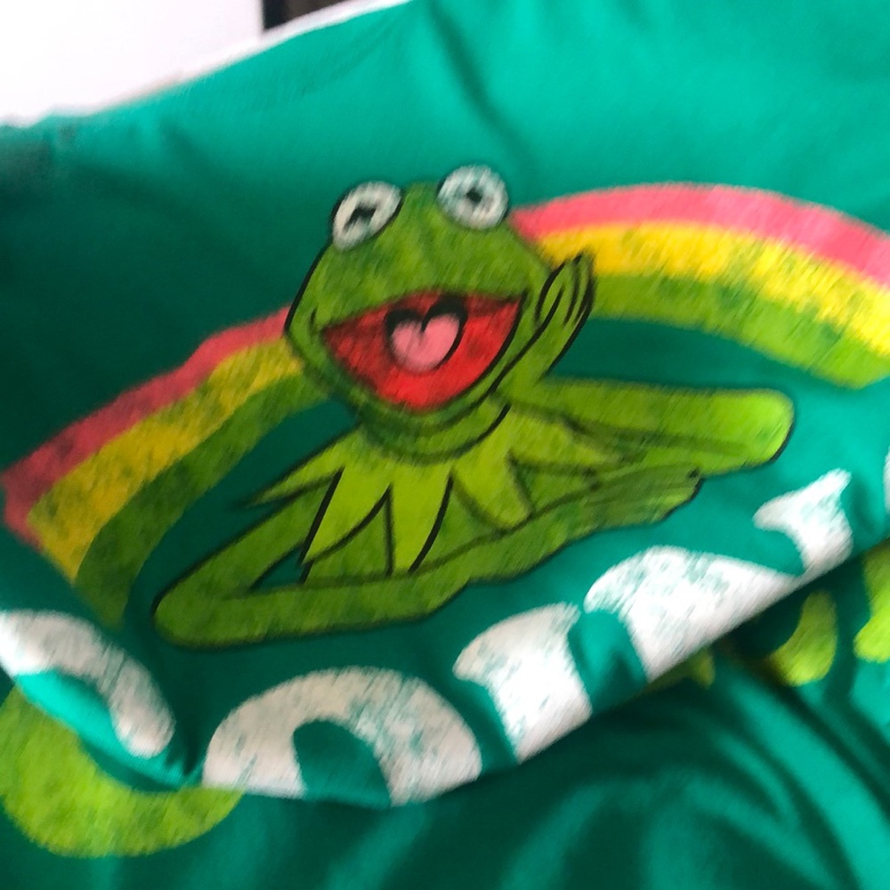 Disney Store Going Green T-shirt With Kermit. Size XXL . 50% cotton and 50% poly - Picture 10 of 10